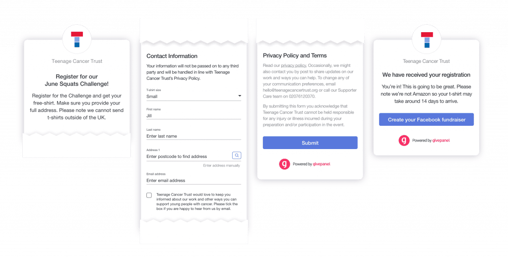 Request Event Registration Form